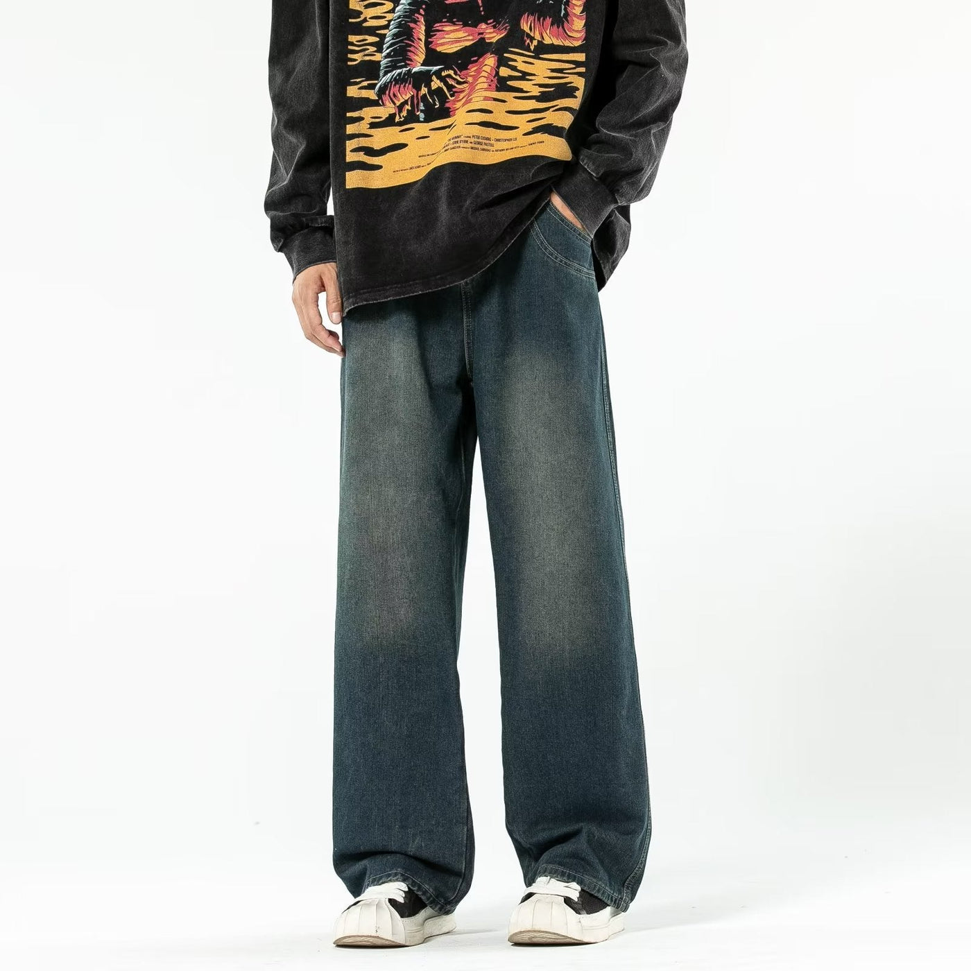 Judah® | Straight Retro Wide Jeans