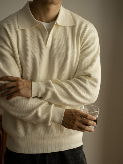 Abner® | Textured Cable Knit Sweater