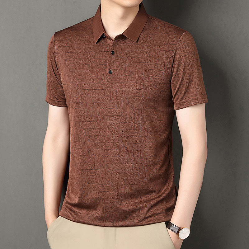 Ireneo® | Premium Geometric Polo Shirt