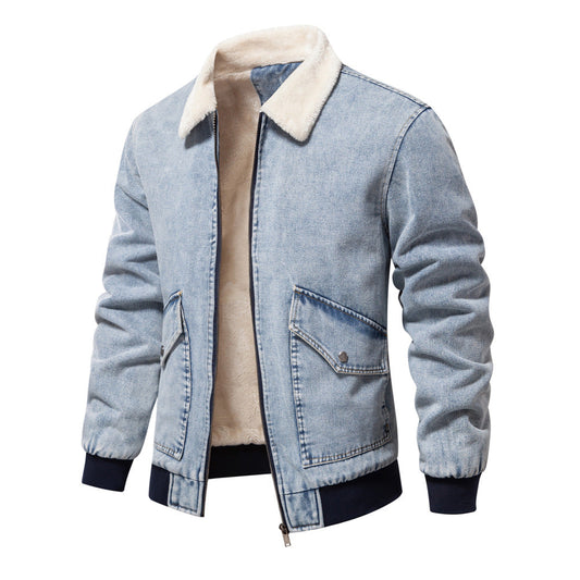 Fernando® | Jackson Denim Sherpa Jacket