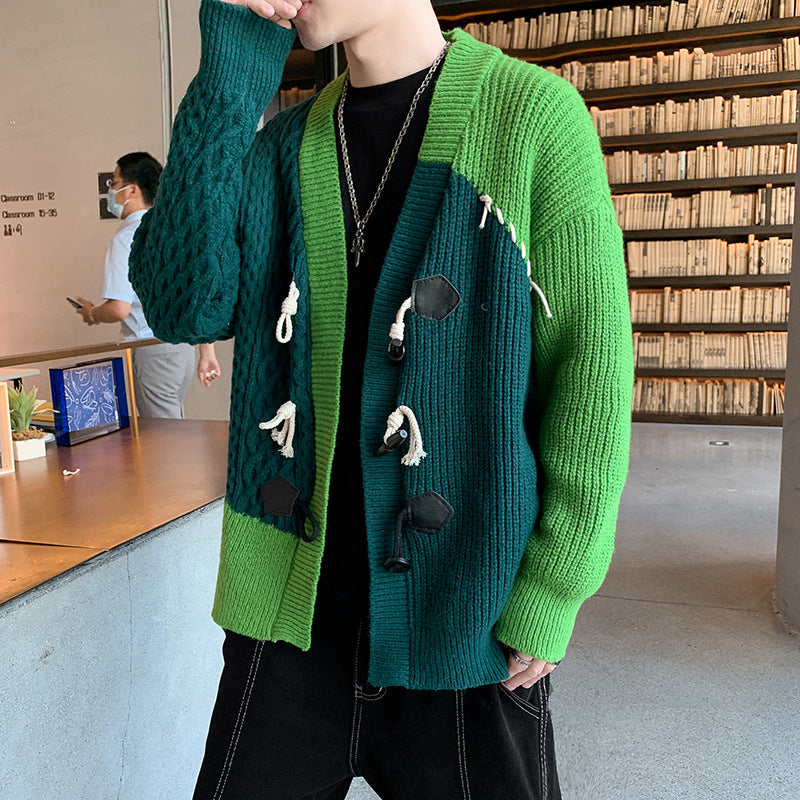 Filemón® | Patchwork Knit Cardigan