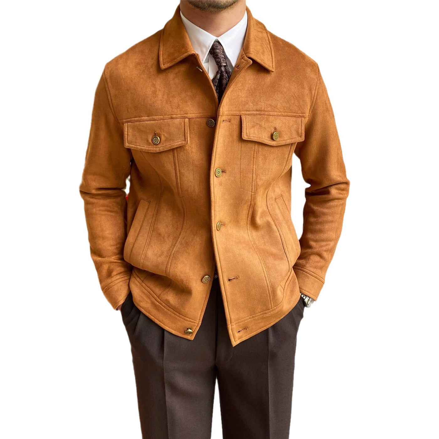Abdul® | Suede Utility Jacket