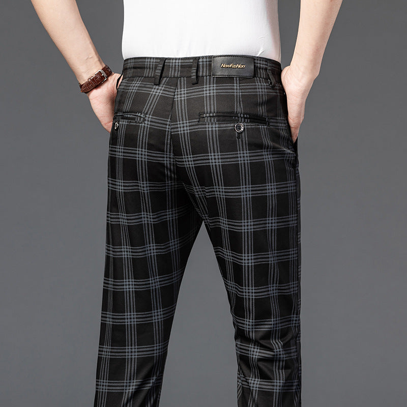 Bernardo® | Ascot Plaid Stretch Trousers
