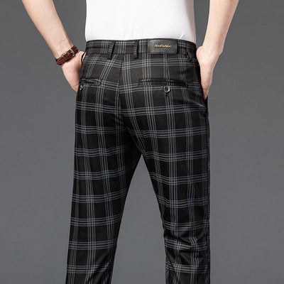 Bernardo® | Ascot Plaid Stretch Trousers