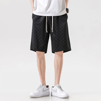 Fulgencio® | Checkered Corduroy Shorts