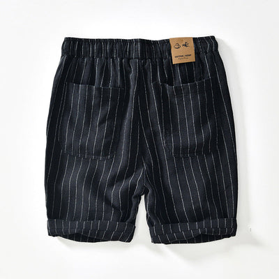 Jerónimo® | Linen Pinstripe Shorts