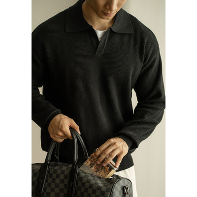 Abner® | Textured Cable Knit Sweater