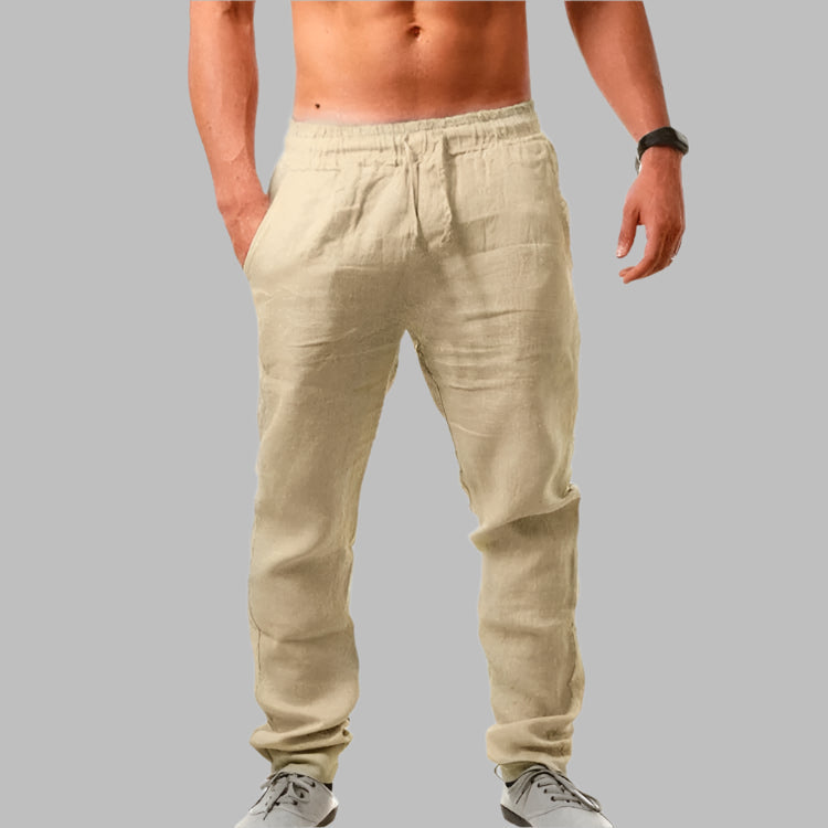 Ezra® | Linen Trousers For Men