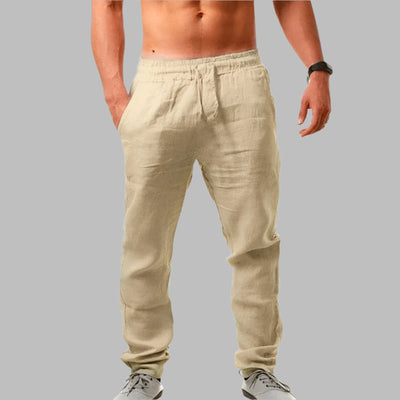 Ezra® | Linen Trousers For Men