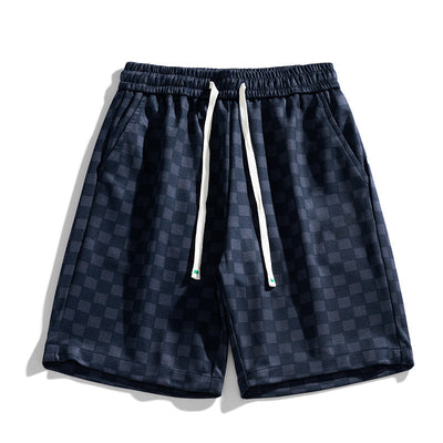Fulgencio® | Checkered Corduroy Shorts