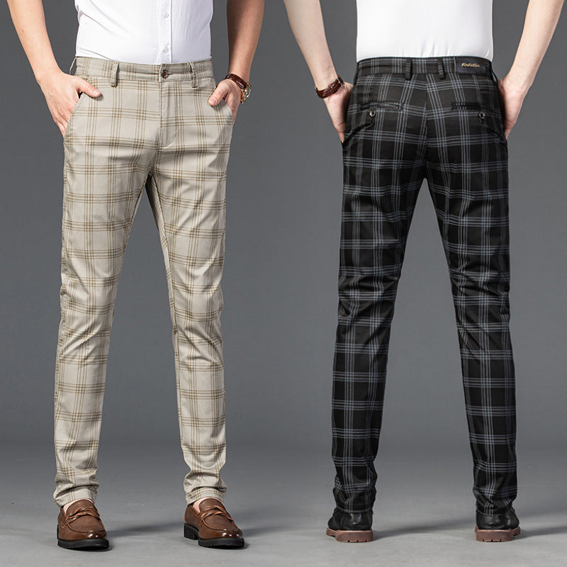 Bernardo® | Ascot Plaid Stretch Trousers