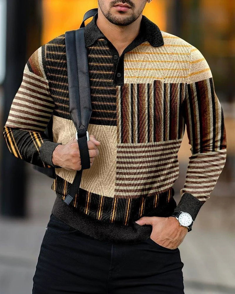 Edward® | Long Sleeve Polo Shirt