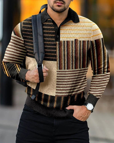 Edward® | Long Sleeve Polo Shirt