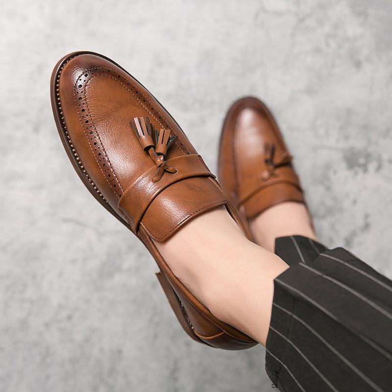 Eugenio® | Genuine Leather Tassel Loafers