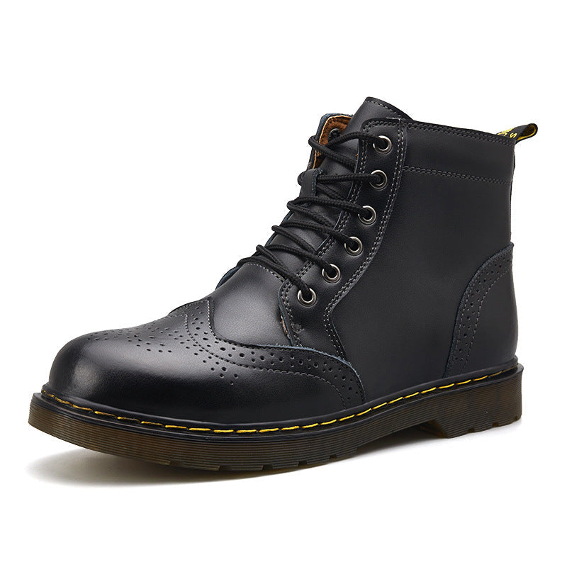 Benito® | Apollo Leather Brogue Boots