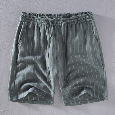 Jerónimo® | Linen Pinstripe Shorts