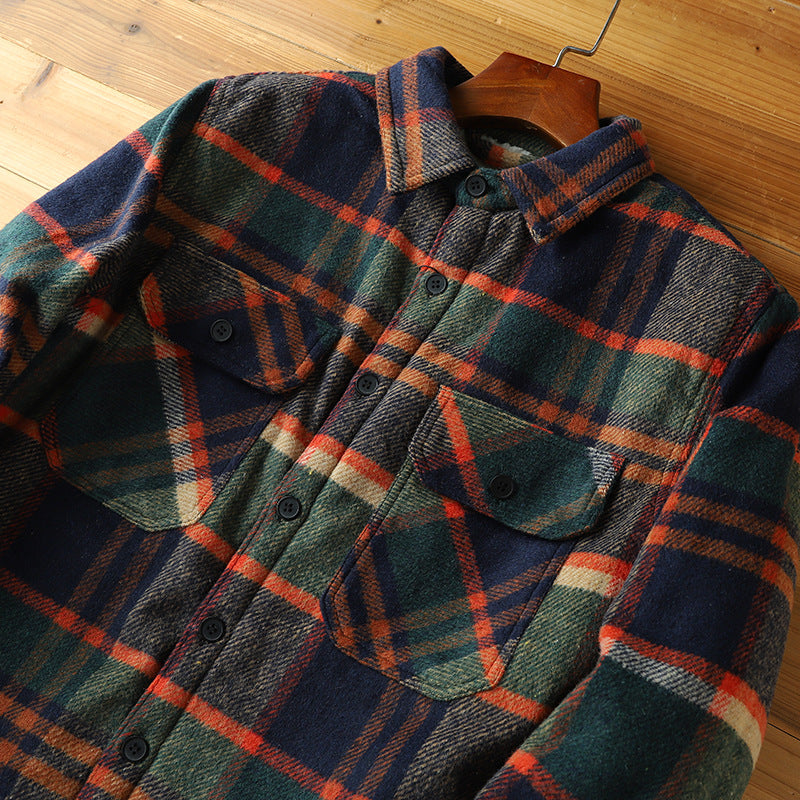 Raimundo® | Outlander Flannel Sherpa Jacket