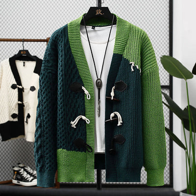 Filemón® | Patchwork Knit Cardigan