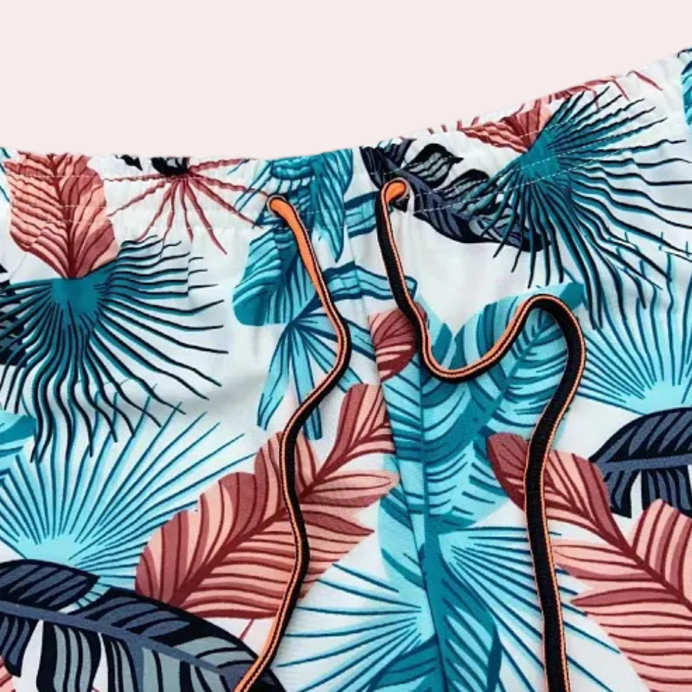 Valfredo® | Printed beach shorts for men