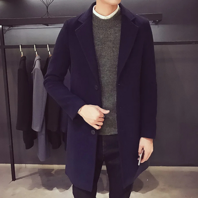Odel | Men's Wool Coat Elegant Business Jacket - Office and Leisure
