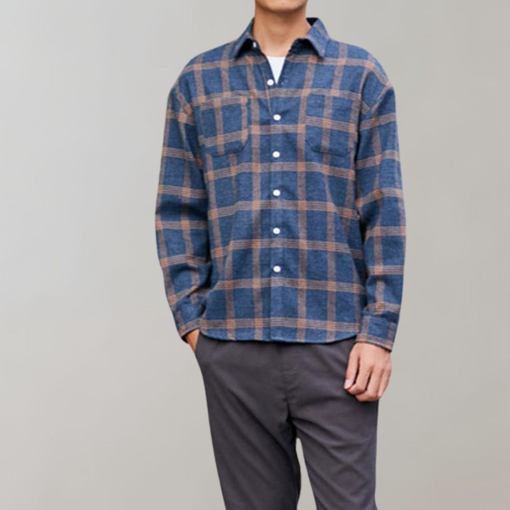 Gearoid® | Casual Checked Shirt For Men