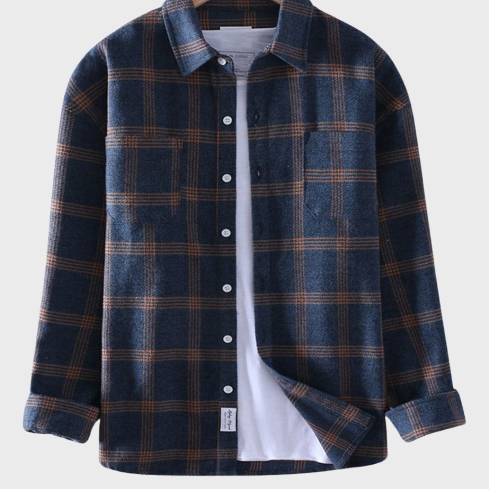 Gearoid® | Casual Checked Shirt For Men