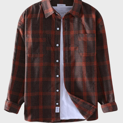 Gearoid® | Casual Checked Shirt For Men