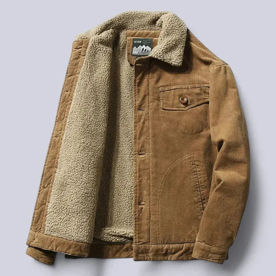 Amador | Oliver Corduroy Sherpa Jacket