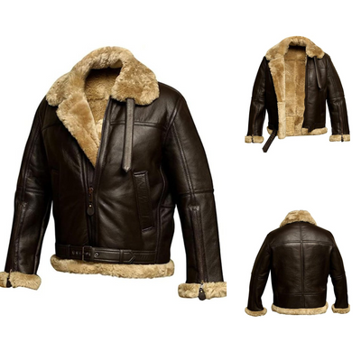 Nye | Warm leather jacket