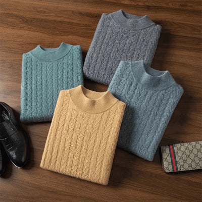 Jonas | Orion Luxe Cashmere Turtleneck Sweater