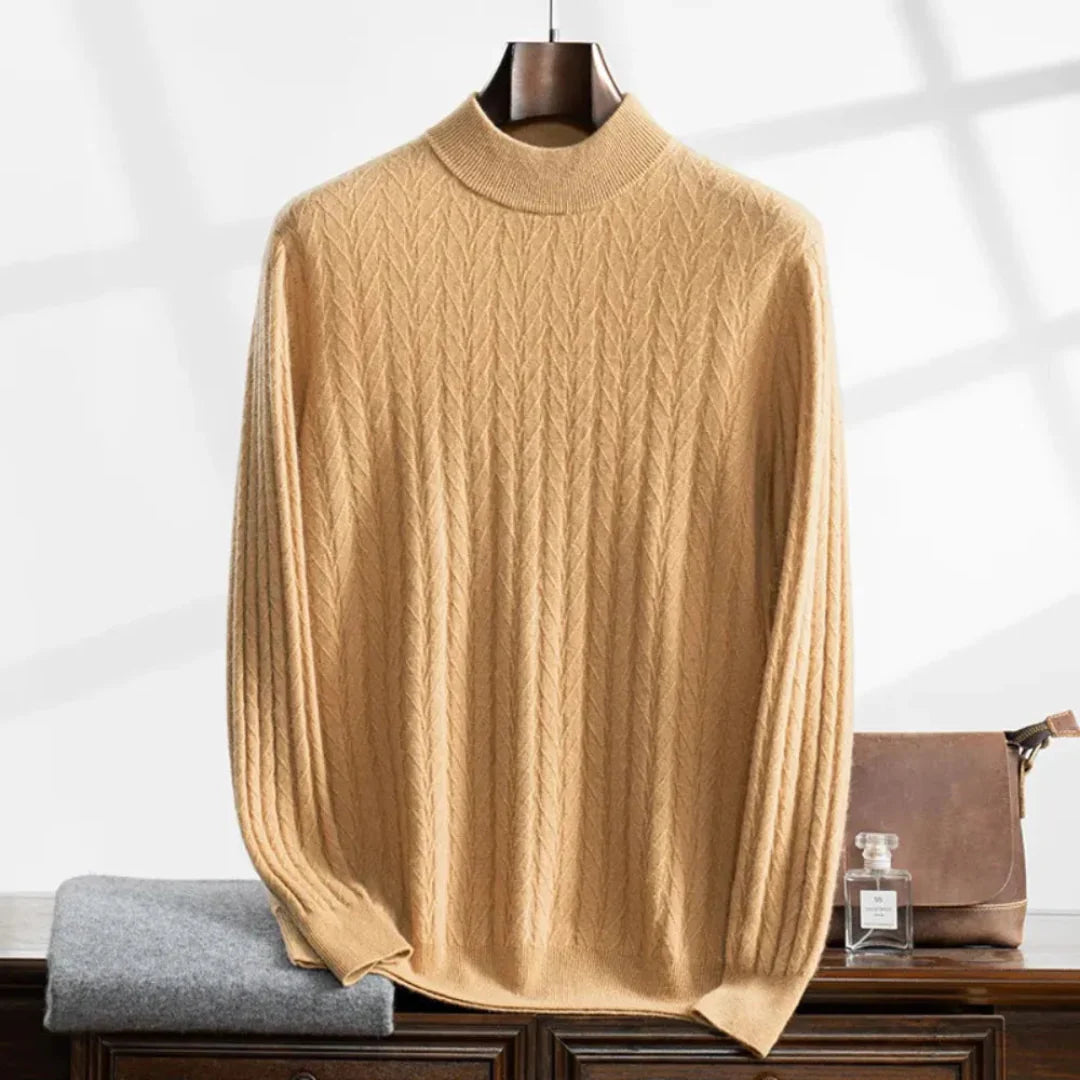 Jonas | Orion Luxe Cashmere Turtleneck Sweater