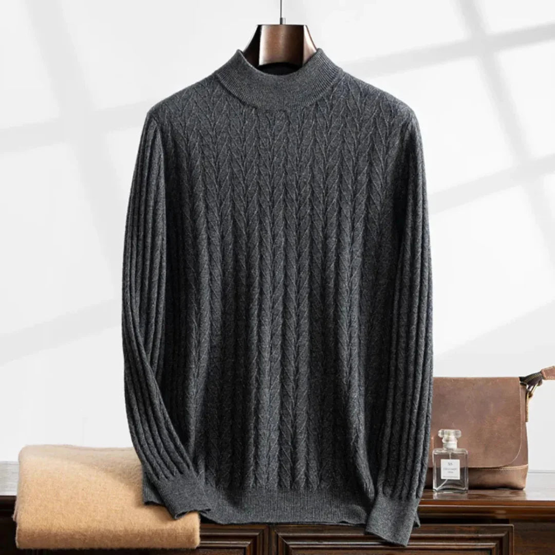 Jonas | Orion Luxe Cashmere Turtleneck Sweater