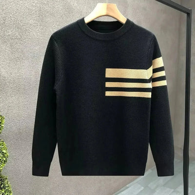 Cipriano | Oscar Striped Crewneck Sweater