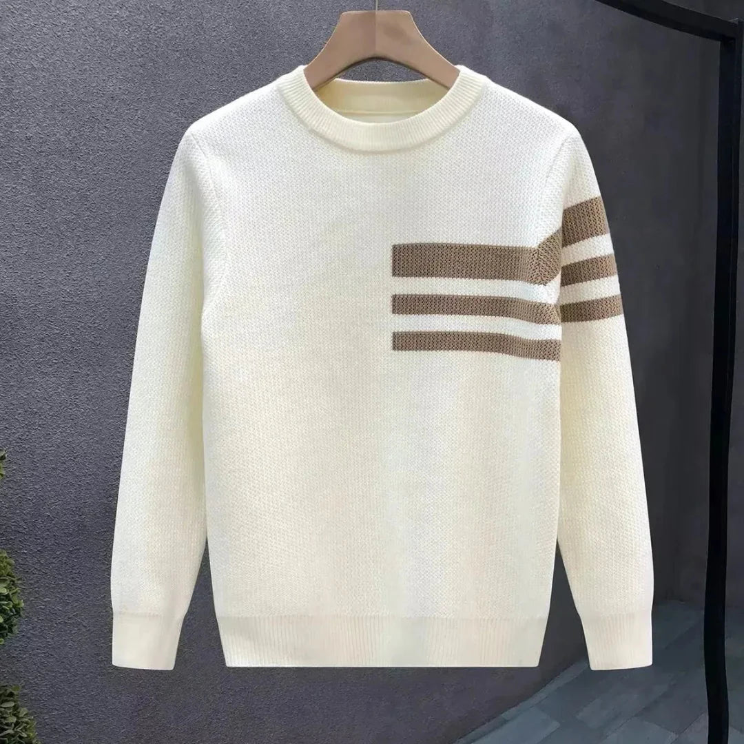 Cipriano | Oscar Striped Crewneck Sweater