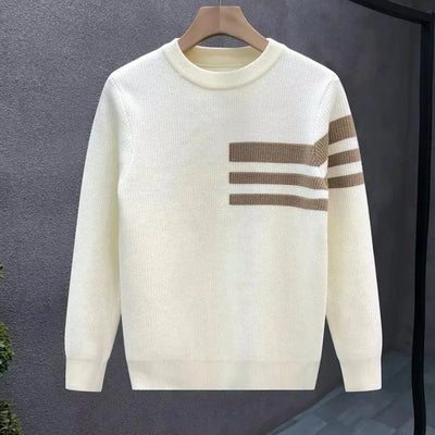 Cipriano | Oscar Striped Crewneck Sweater