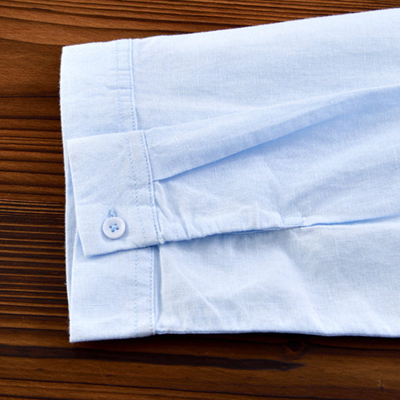 Joshua | Santorini Linen Shirt