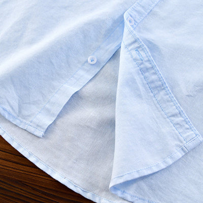 Joshua | Santorini Linen Shirt