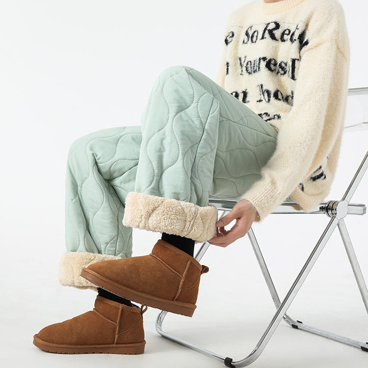 Alejandro® | Quilted Sherpa Pants