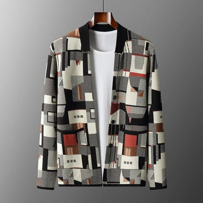 Zach® | Abstract Knitted Cardigan
