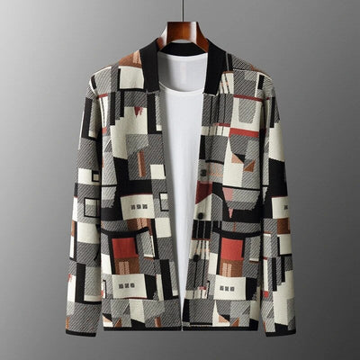 Zach® | Abstract Knitted Cardigan