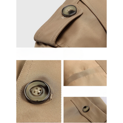 Oz | Men's transitional coat - Elegant classic with a slim cut