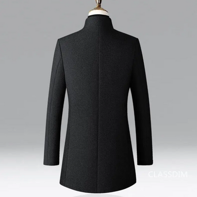 Oleg | Men's two-tone winter coat - elegant comfort for cold days