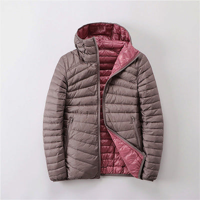 Rémulo | Waterproof women's winter jacket with quilted filling and hood - warm & windproof