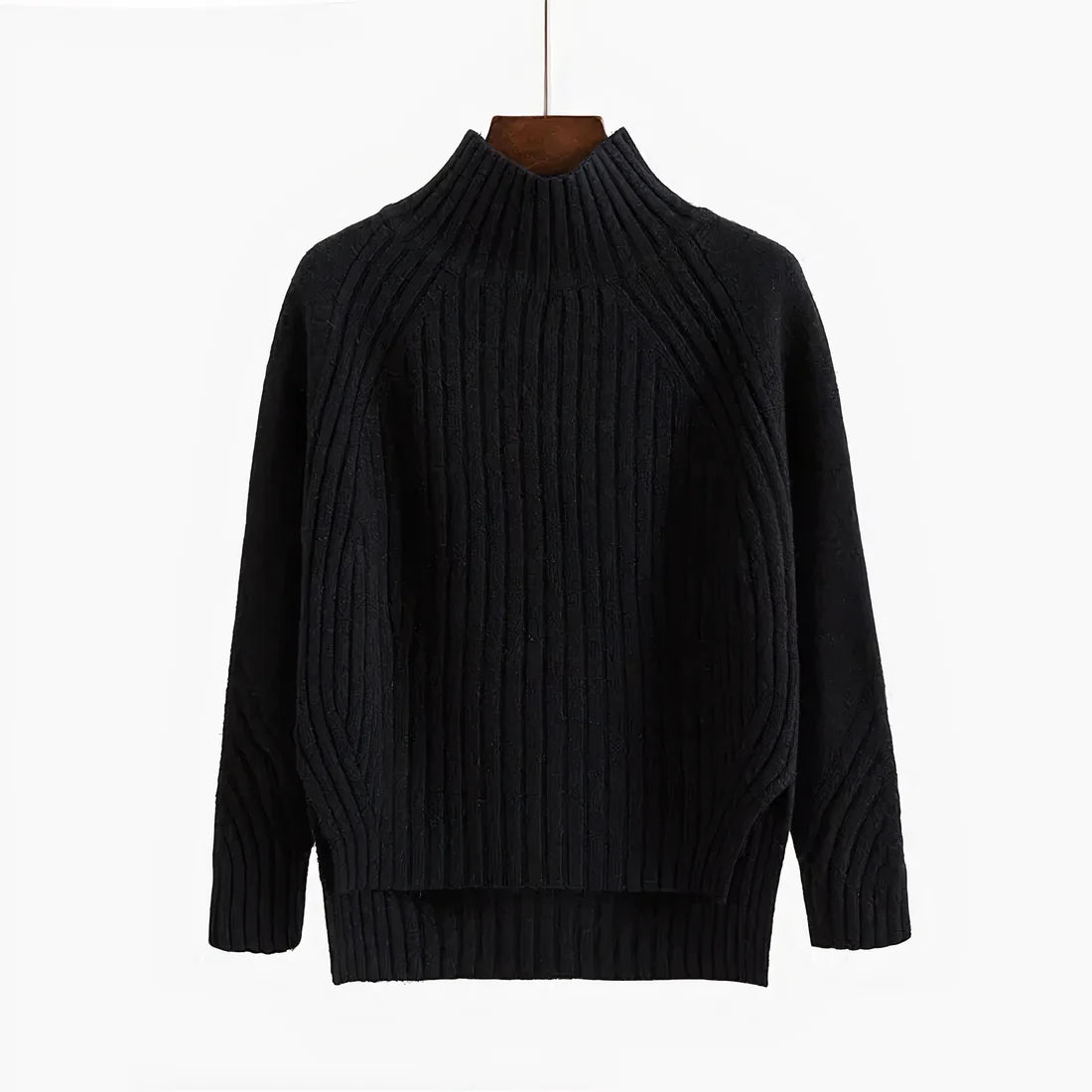 Mikkel | Soft women's turtleneck sweater made of merino wool