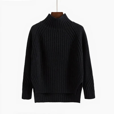 Mikkel | Soft women's turtleneck sweater made of merino wool