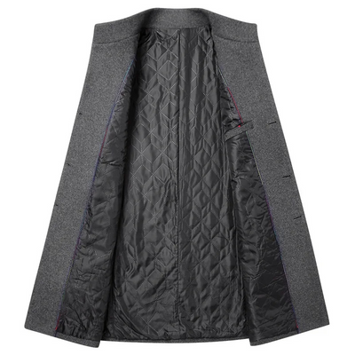 Oleg | Men's two-tone winter coat - elegant comfort for cold days