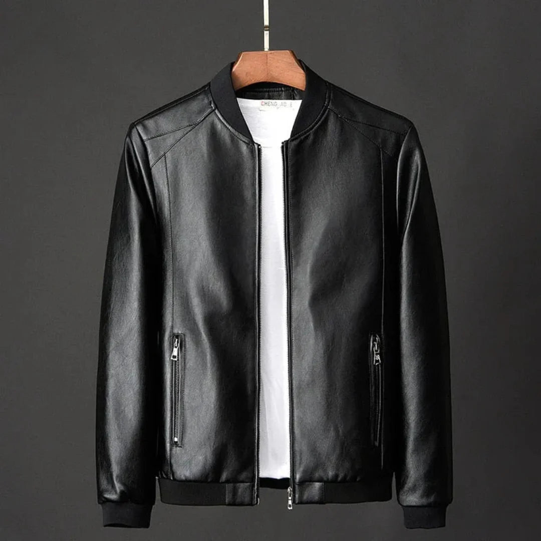 Benigno | Paul Classic Faux Leather Jacket