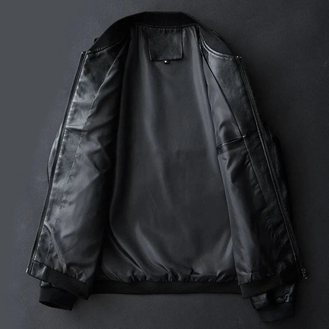 Benigno | Paul Classic Faux Leather Jacket