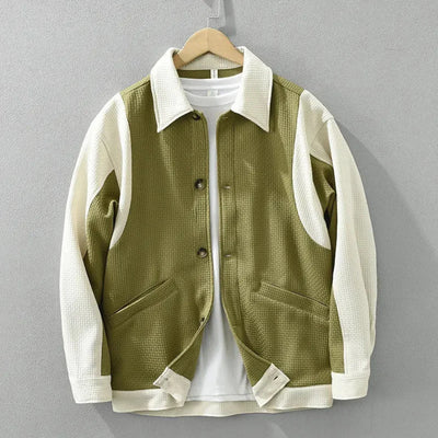 Valerio | Tone Waffle Textured Jacket