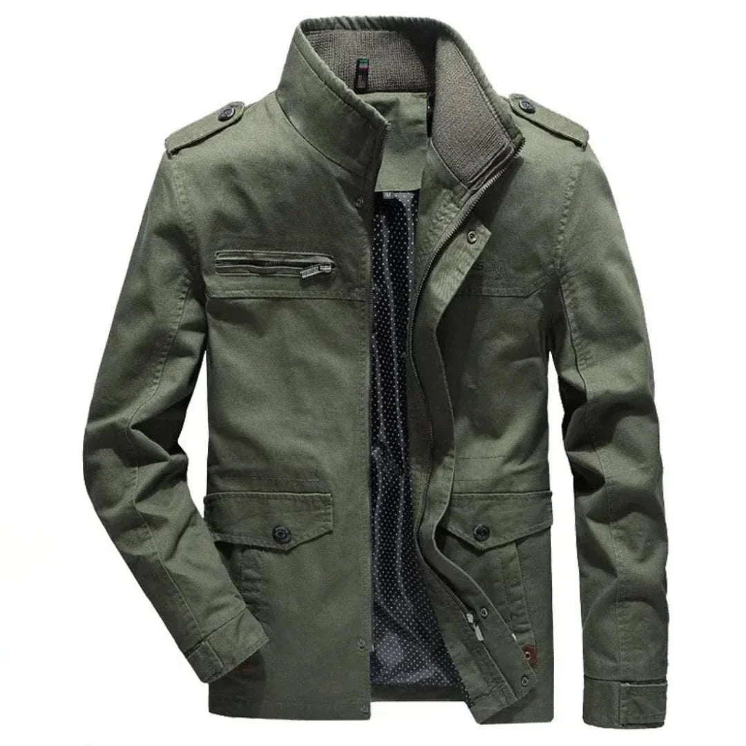 Gervasio | Paul Zippered Chest Pocket Padded Jacket